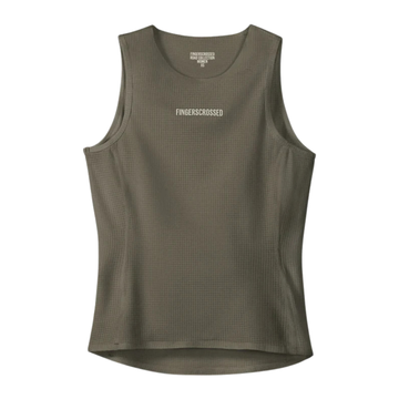 Fingercrossed Road Baselayer Women Radunterhemd Olive