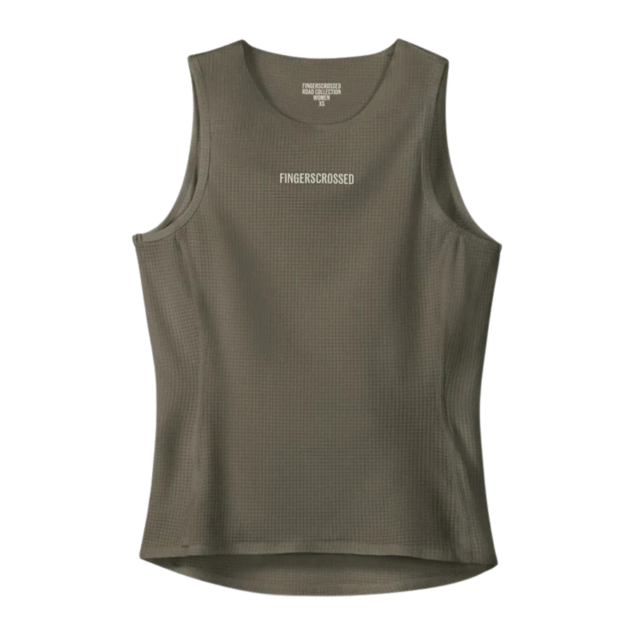 Fingercrossed Road Baselayer Women Radunterhemd Olive