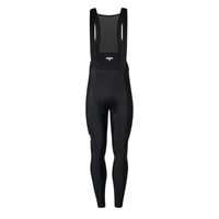 Fingercrossed Road Bib Long Thermal Men Radhose Black