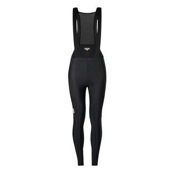 Fingercrossed Road Bib Long Thermal Women Radhose Black