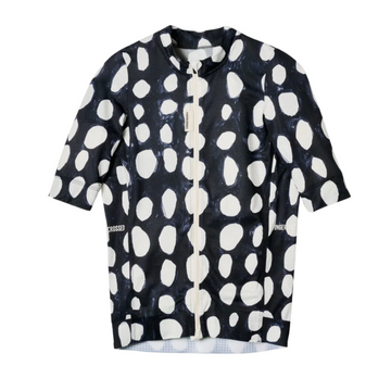Fingercrossed Road Jersey Super Light Plus Men Radtrikot Dots