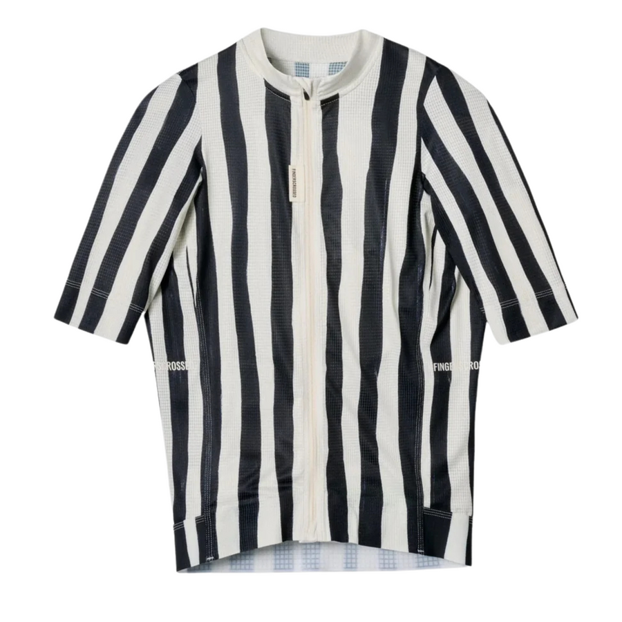 Fingercrossed Road Jersey Super Light Plus Women Radtrikot Stripes