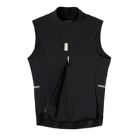 Fingercrossed Road Wind Vest Women Insulated Wind Weste Black