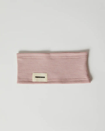 Fingerscrossed Unisex Merino Headband Stirnband Dusty Rose