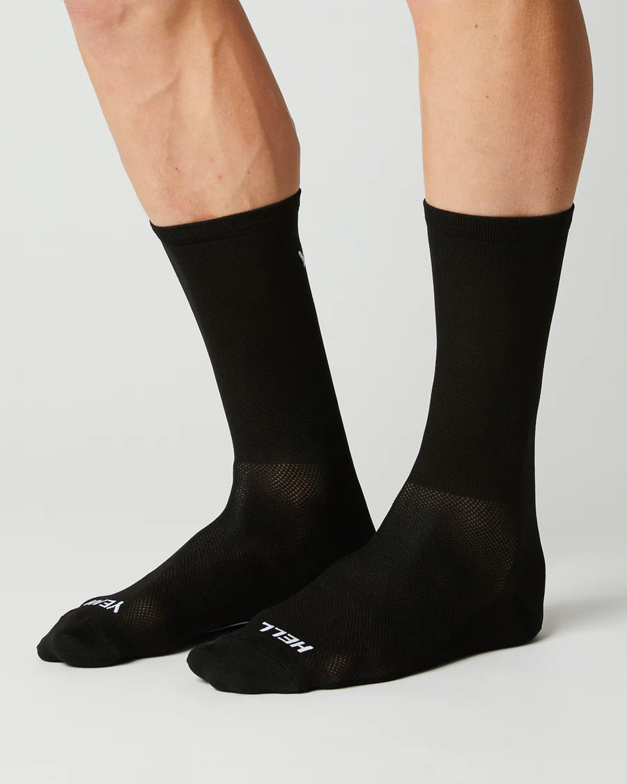 Fingerscrossed HELL YEAH 1.0 Socks Radsocken Black