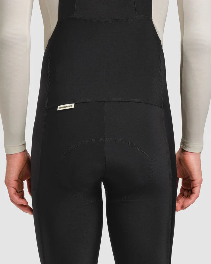 Fingercrossed Road Bib Thermal Men Radhose Black