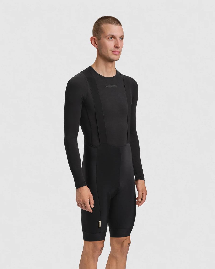 Fingercrossed Road Baselayer LS Men Radunterhemd langarm Black