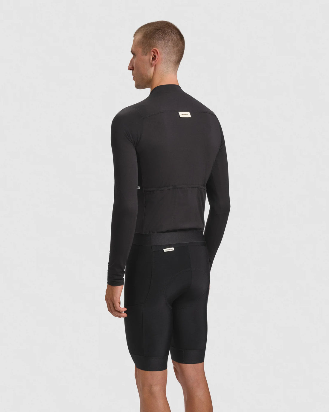 Fingercrossed Road Jersey LS Men Radtrikot langarm Black