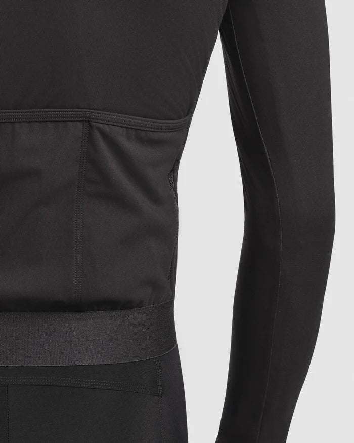 Fingercrossed Road Jersey LS Men Radtrikot langarm Black