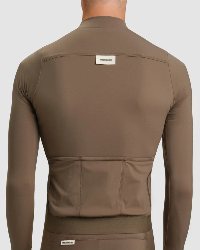 Fingercrossed Road Jersey LS Men Radtrikot langarm Ground