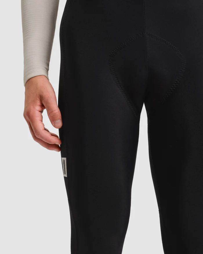 Fingercrossed Road Bib Long Thermal Men Radhose Black