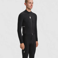 Fingercrossed Road Jersey LS Thermal Men Radtrikot langarm Black