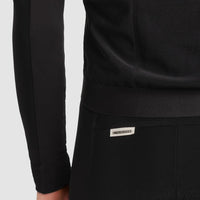 Fingercrossed Road Jersey LS Thermal Men Radtrikot langarm Black