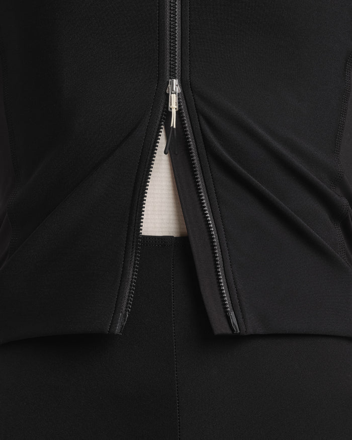 Fingercrossed Road Jersey LS Thermal Men Radtrikot langarm Black