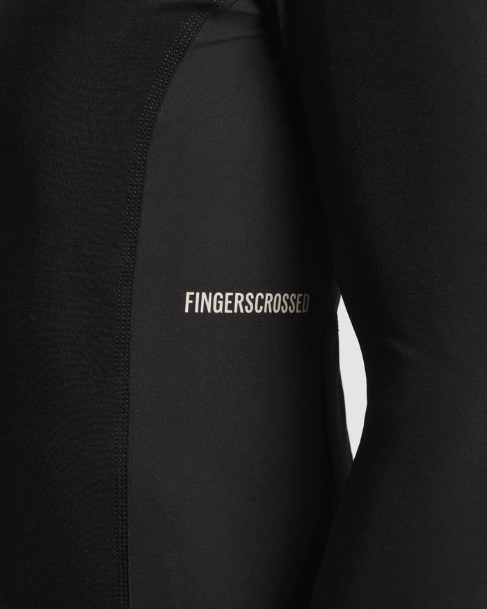 Fingercrossed Road Jersey LS Thermal Men Radtrikot langarm Black