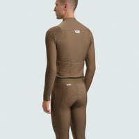 Fingercrossed Road Jersey LS Thermal Men Radtrikot langarm Ground