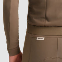 Fingercrossed Road Jersey LS Thermal Men Radtrikot langarm Ground