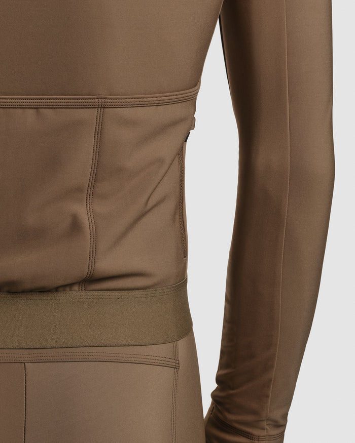 Fingercrossed Road Jersey LS Thermal Men Radtrikot langarm Ground