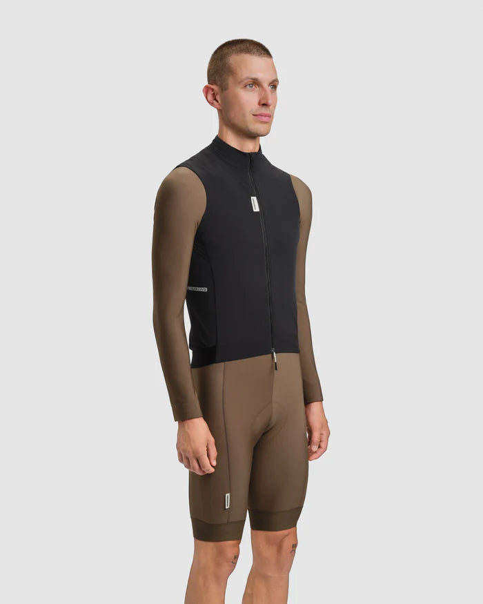 Fingercrossed Road Wind Vest Men Insulated Wind Weste Black