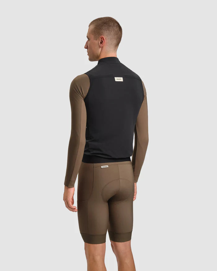 Fingercrossed Road Wind Vest Men Insulated Wind Weste Black
