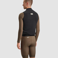 Fingercrossed Road Wind Vest Men Insulated Wind Weste Black