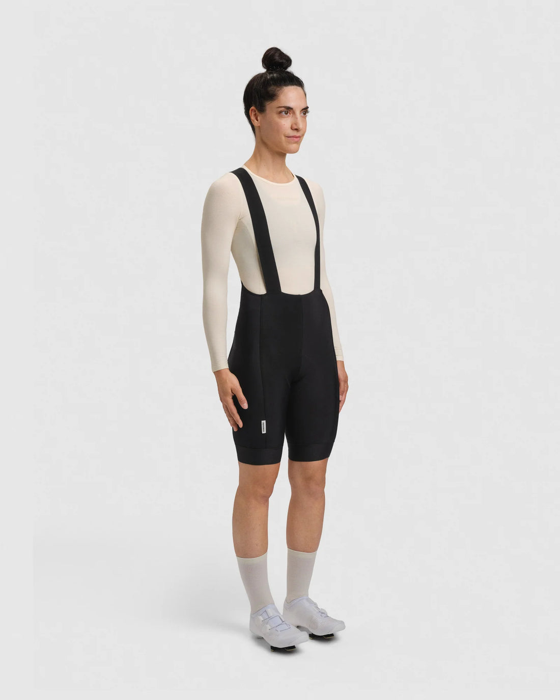 Fingercrossed Road Bib Thermal Women Radhose Black