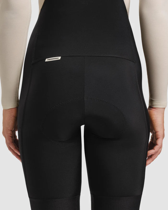 Fingercrossed Road Bib Thermal Women Radhose Black