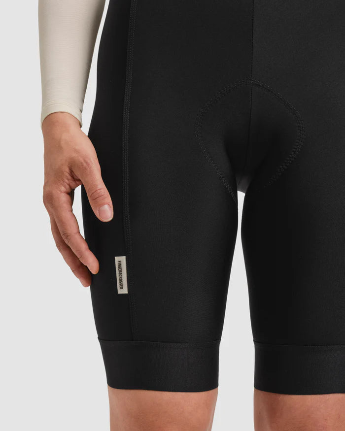 Fingercrossed Road Bib Thermal Women Radhose Black