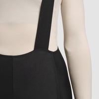 Fingercrossed Road Bib Thermal Women Radhose Black