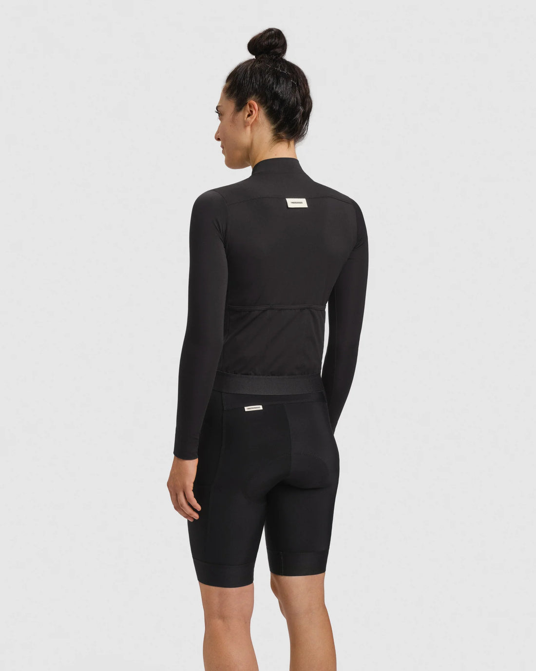 Fingercrossed Road Jersey LS Women Radtrikot langarm Black