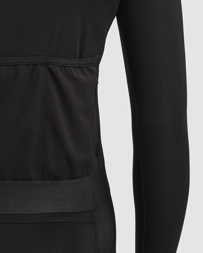 Fingercrossed Road Jersey LS Women Radtrikot langarm Black