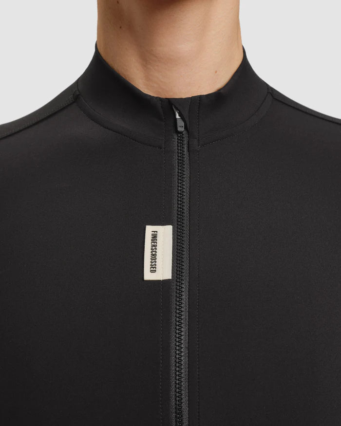 Fingercrossed Road Jersey LS Women Radtrikot langarm Black