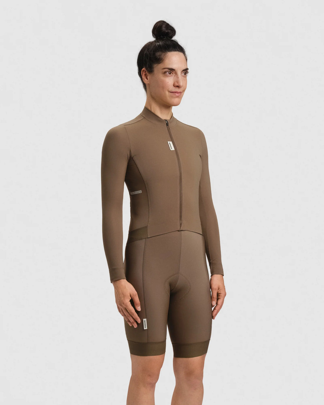 Fingercrossed Road Jersey LS Women Radtrikot langarm Ground