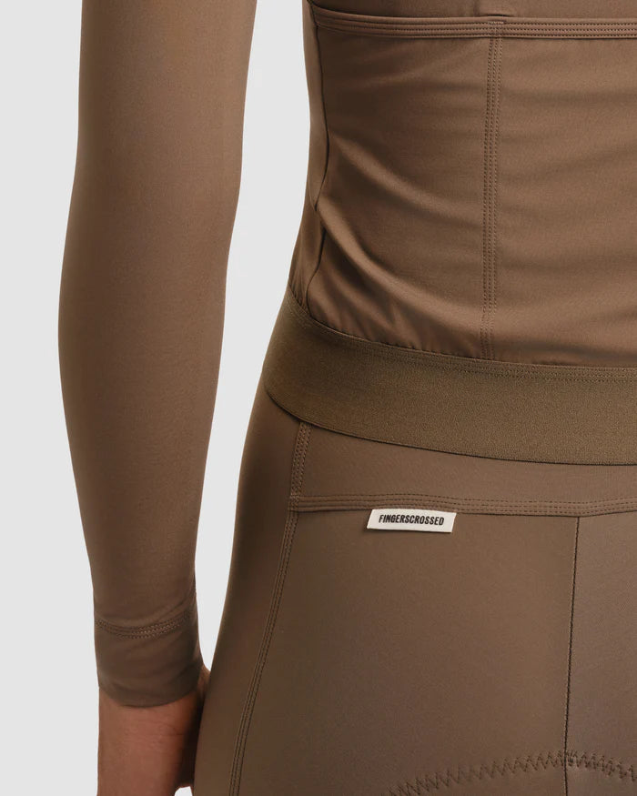 Fingercrossed Road Jersey LS Women Radtrikot langarm Ground