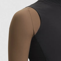 Fingercrossed Road Wind Vest Women Insulated Wind Weste Black