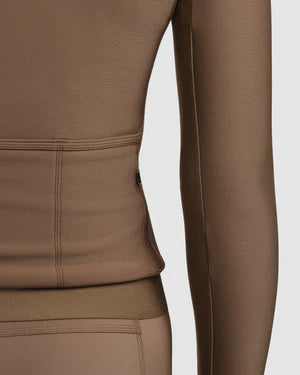 Fingercrossed Road Jersey LS Thermal Women Radtrikot langarm Ground