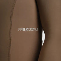 Fingercrossed Road Jersey LS Thermal Women Radtrikot langarm Ground