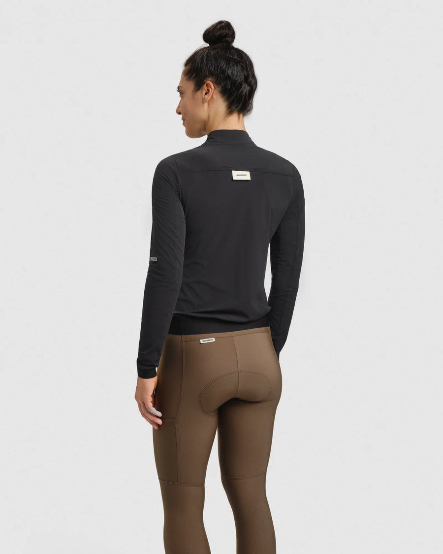 Fingercrossed Road Wind Jacket Insulated Women Wind Fahrradjacke Black