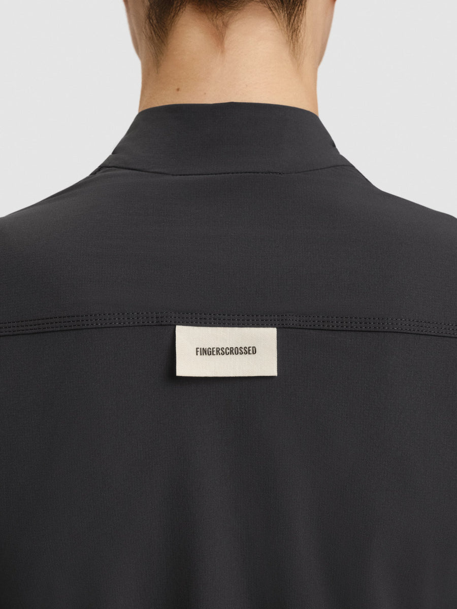 Fingercrossed Road Wind Jacket Insulated Women Wind Fahrradjacke Black