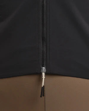 Fingercrossed Road Wind Vest Men Insulated Wind Weste Black