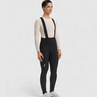 Fingercrossed Road Bib Long Thermal Women Radhose Black
