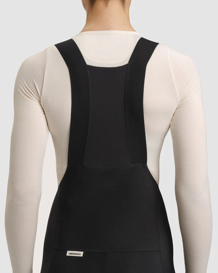 Fingercrossed Road Bib Long Thermal Women Radhose Black