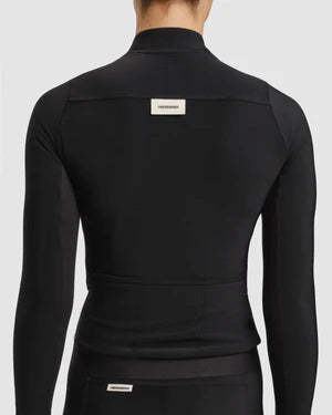 Fingercrossed Road Jersey LS Thermal Women Radtrikot langarm Black