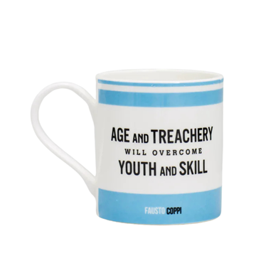 Handmade Cyclist Fausto Coppi Mug