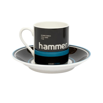 Handmade Cyclist Geraint Thomas Espressotasse & Untertasse