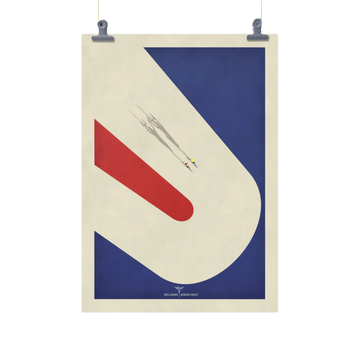 Handmade Cyclist Lemond - Hinault Cycling Art Print