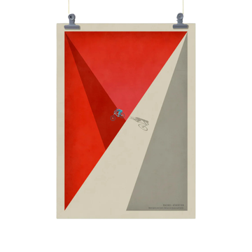 Handmade Cyclist Rachel Atherton Cycling Art Print