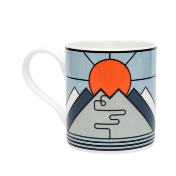 Handmade Cyclist Sa Calobra Mug