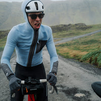 Café du Cycliste Ingrid Men's Microfleece Cycling Jersey Long Sleeve Radtrikot langarm Verbena