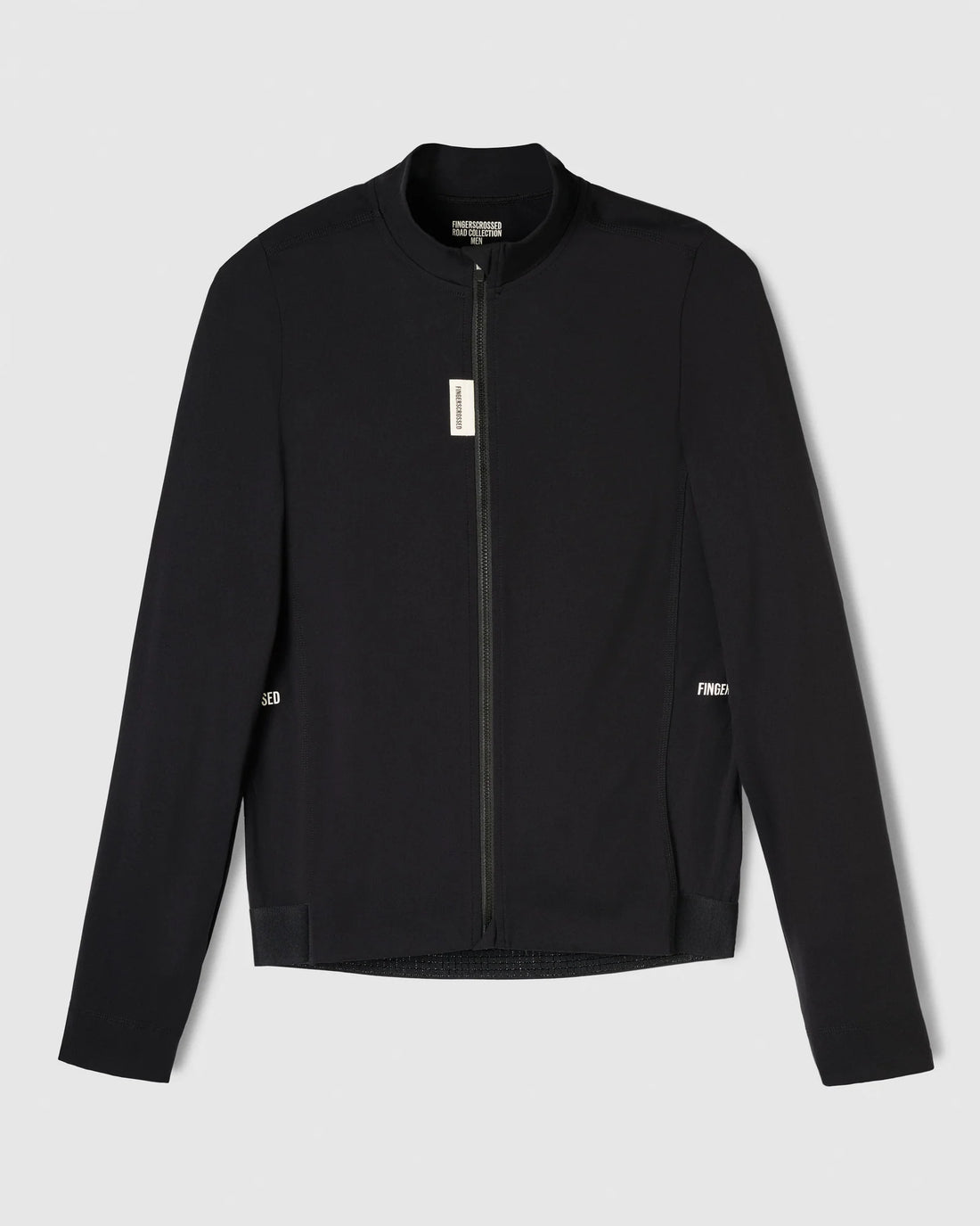 Fingercrossed Road Jersey LS Men Radtrikot langarm Black